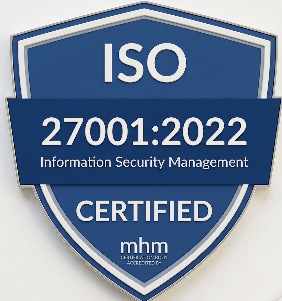 ISO 27001 Certified